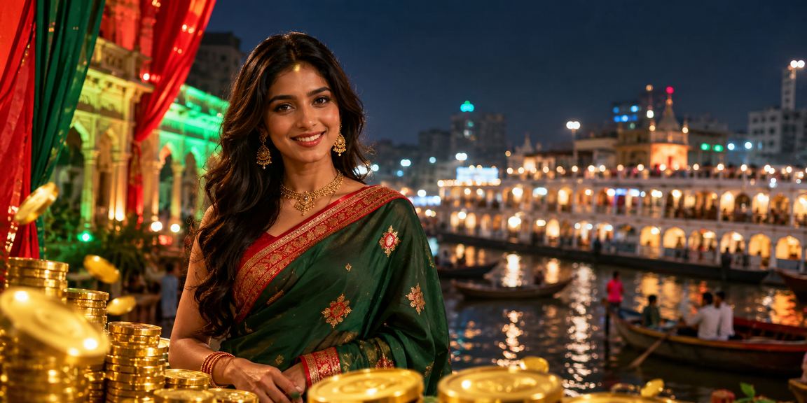 ঢাকায় লাল-সবুজ থিমে 259 রিবেট বোনাস গ্রহণের দৃশ্য
